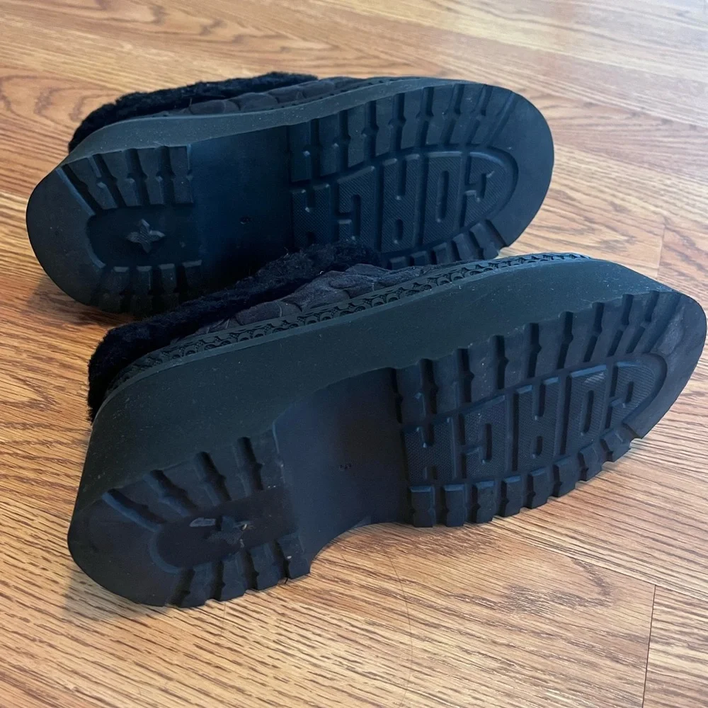 Black COACH Cecelia clogs - Picture 6 of 9